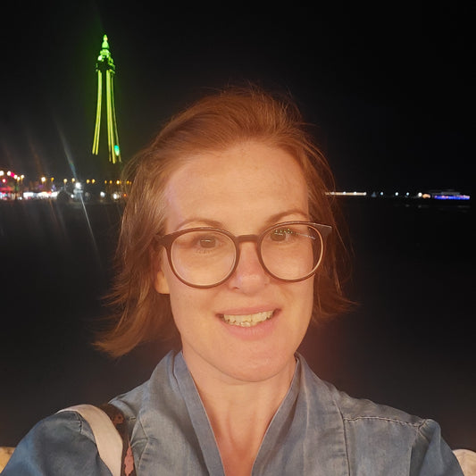 Blackpool tower at night