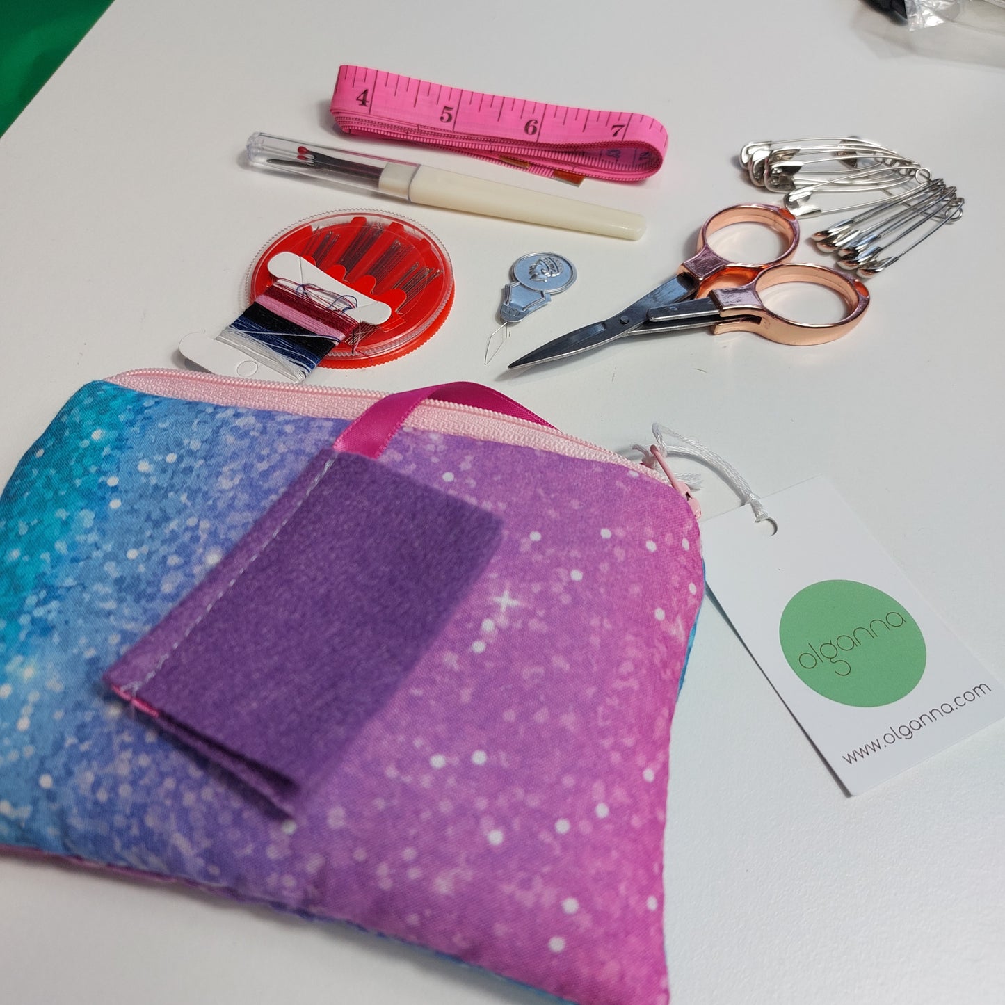 Unicorn Sewing Pouch Set