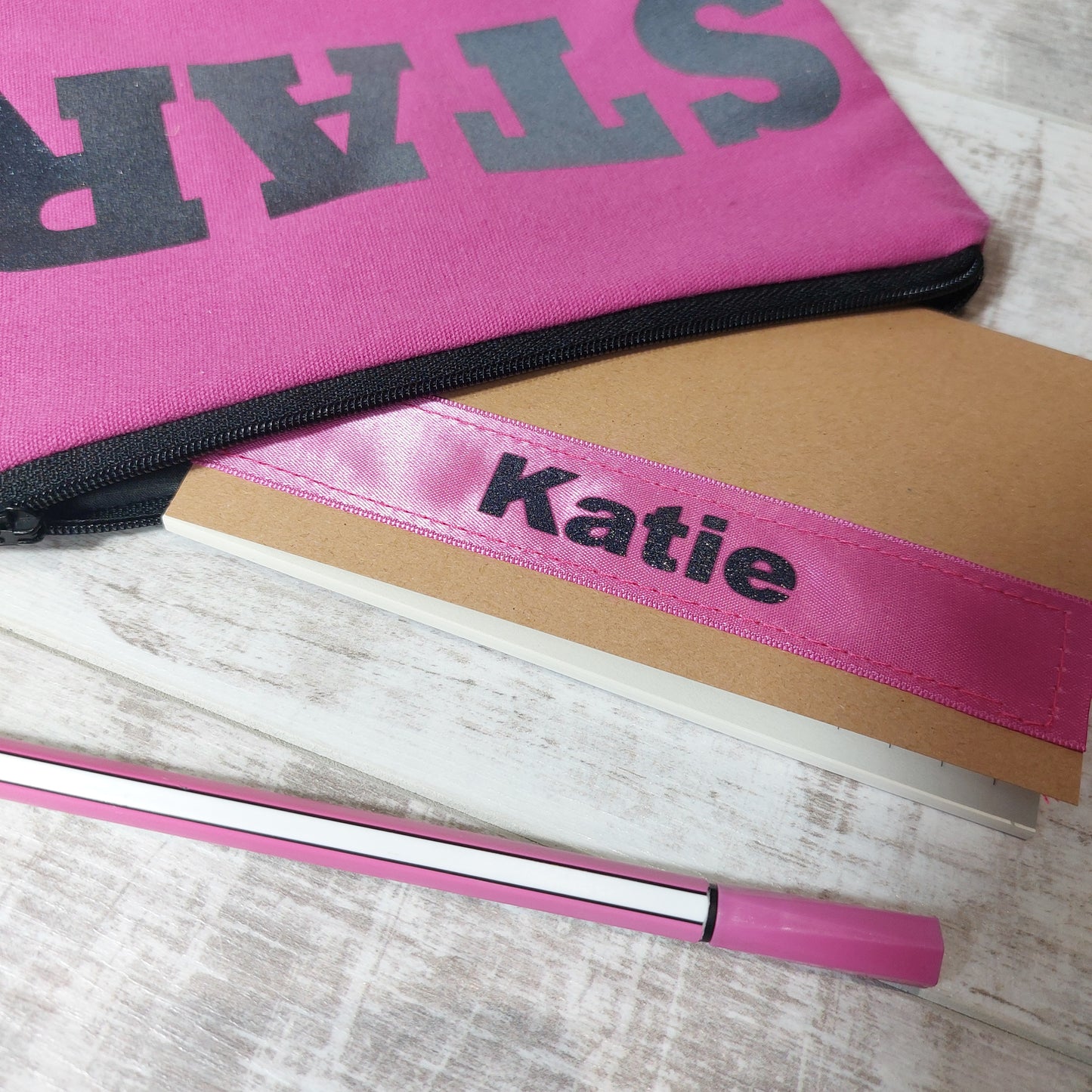 Pencil Case and Note Book Personalised Stationary Gift Ideas