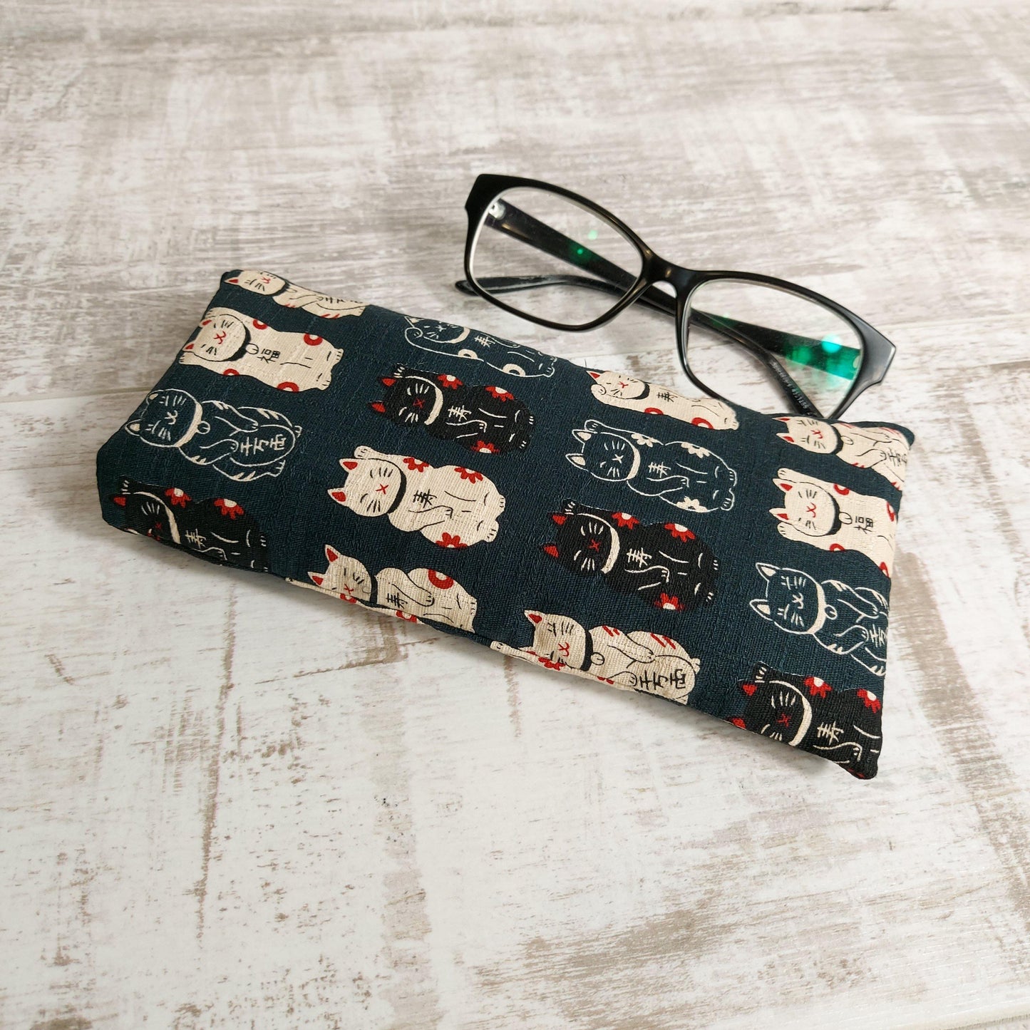 Black Cats Glasses Case - Olganna